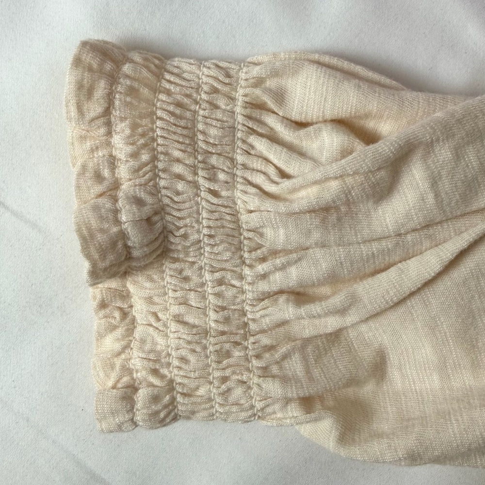 Style & Co Soft Cream Basic tee Blouse‎ 1X New without tag - Picture 6 of 9